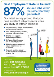 Pitman Training Waterford Now Enrolling